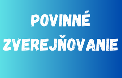 Povinné zverejňovanie